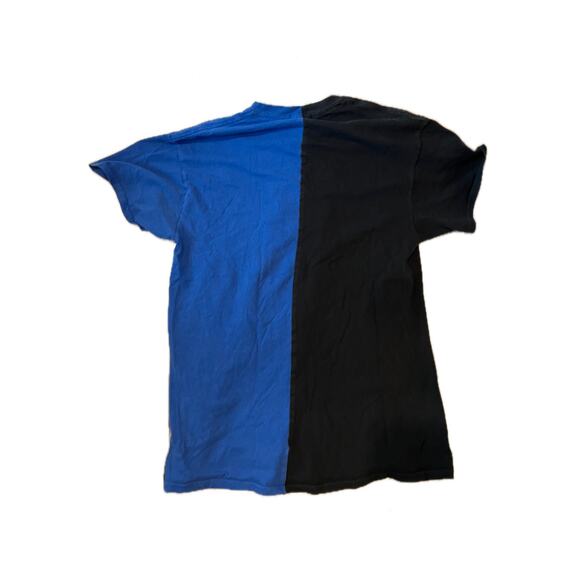 BooHooMan Chicago Blue Black T-Shirt Mens S - Picture 2 of 3